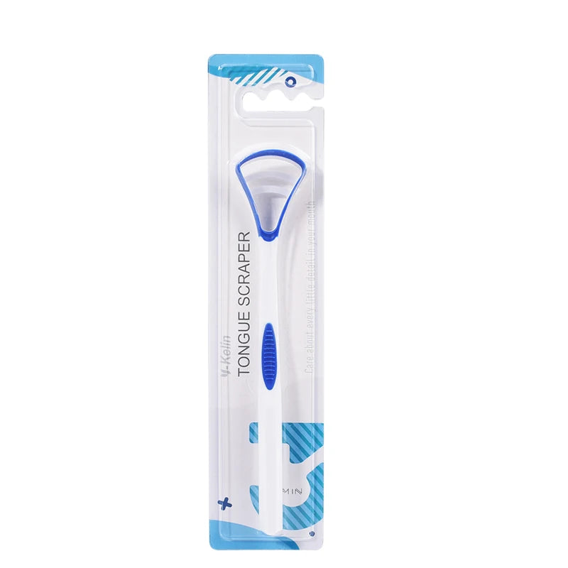 Y-Kelin Tongue Scraper Oral Cleaner Brush Fresh Breath Cleaning Coated Toothbrush Hygiene Care Tools Econic Blanks
